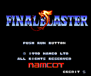 Final Blaster (Japan) Screenshot